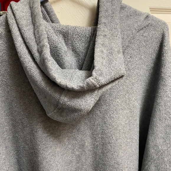 Vintage Mickey Inc Mickey Mouse Hooded Pullover Fleece Sweatshirt Gray XL BIG! - Picture 5 of 5